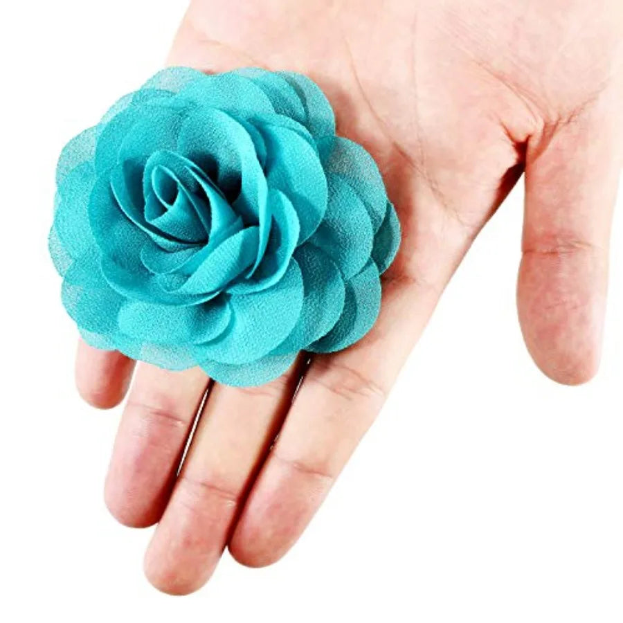 14 Pcs Flower for Dog Collar Pet Collar Flowers Charms Multi Color Bow Tie for Cat Puppy Dog Groomg Accessories