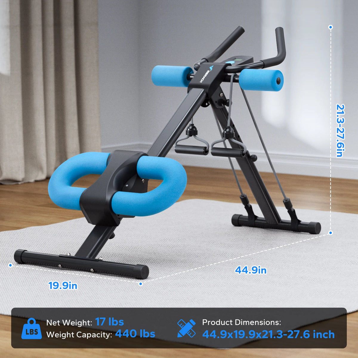Merach Abdominal Exercise Machine 2314 Adjustable Core Trainer