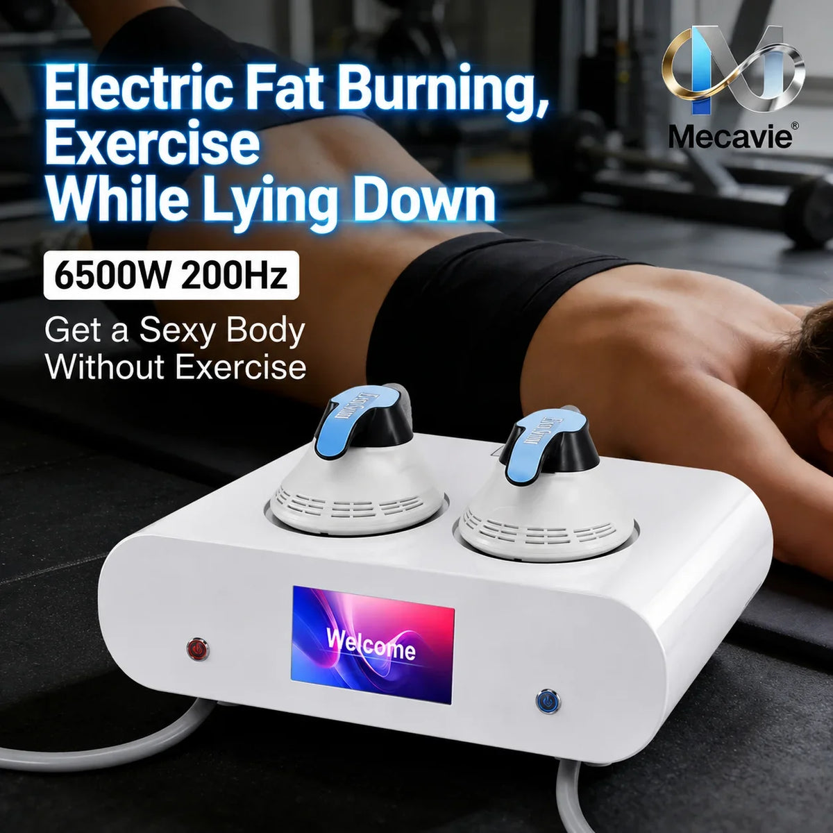 Emsnova MECAVIE EMS Body Shaping Machine 200Hz 15T Fat Reduction