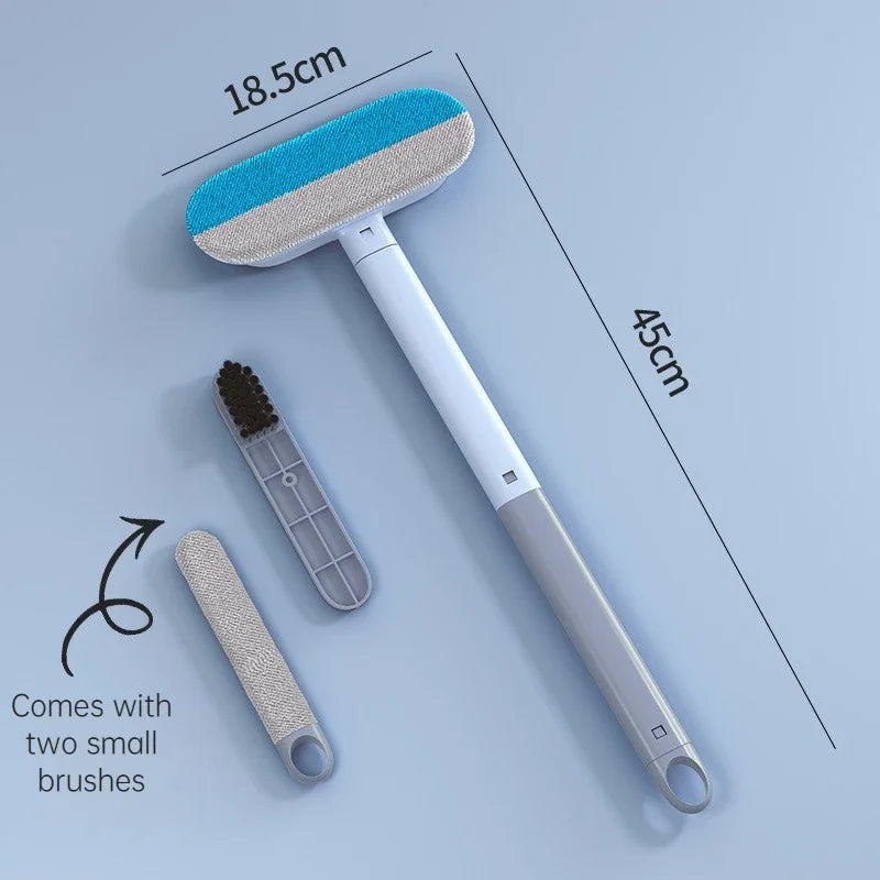 Long Handle Pet Hair Remover Brush for Static Cat Hair