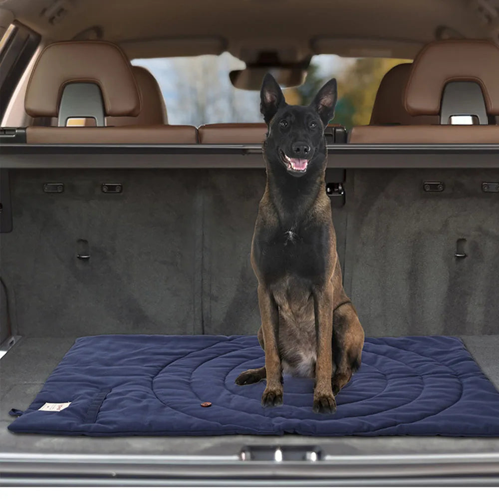 Portable Foldable Waterproof Dog Mat With Warm Non Slip Cushion