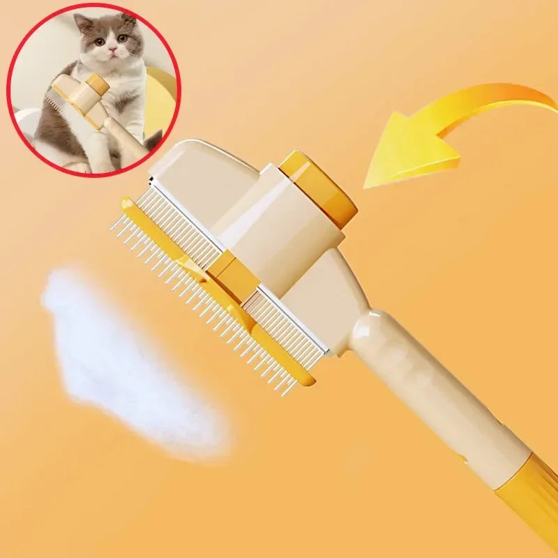Self Cleaning Dog Comb And Pet Hair Remover Brush Grooming