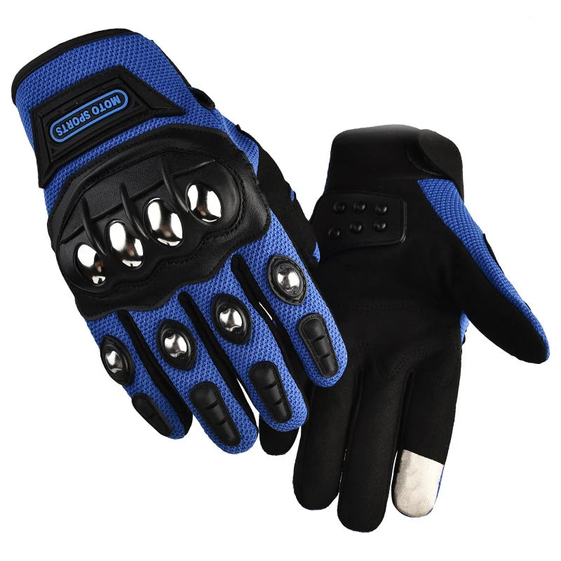 Tactical Cycling Gloves Steel Safety Outdoor Self Defense For Men