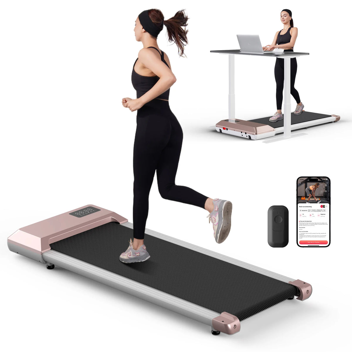 Superun Home Treadmill Two Point Five Horsepower Walking Running Machine