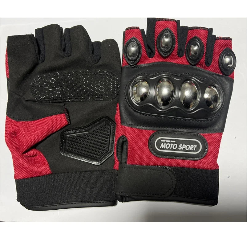 Tactical Cycling Gloves Steel Safety Outdoor Self Defense For Men