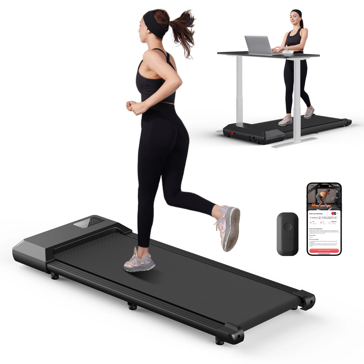 Superun Home Treadmill Two Point Five Horsepower Walking Running Machine