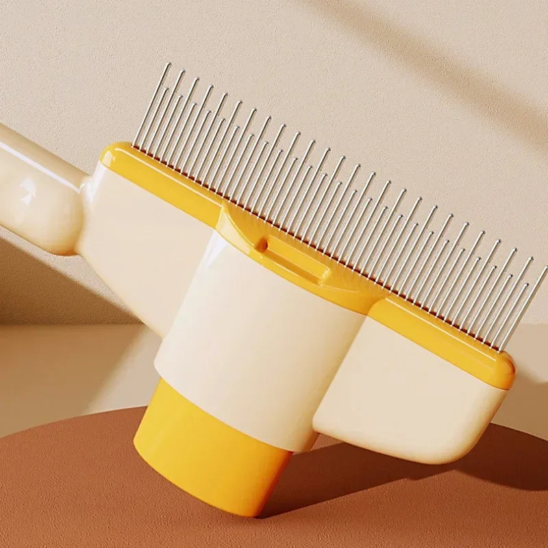 Self Cleaning Dog Comb And Pet Hair Remover Brush Grooming