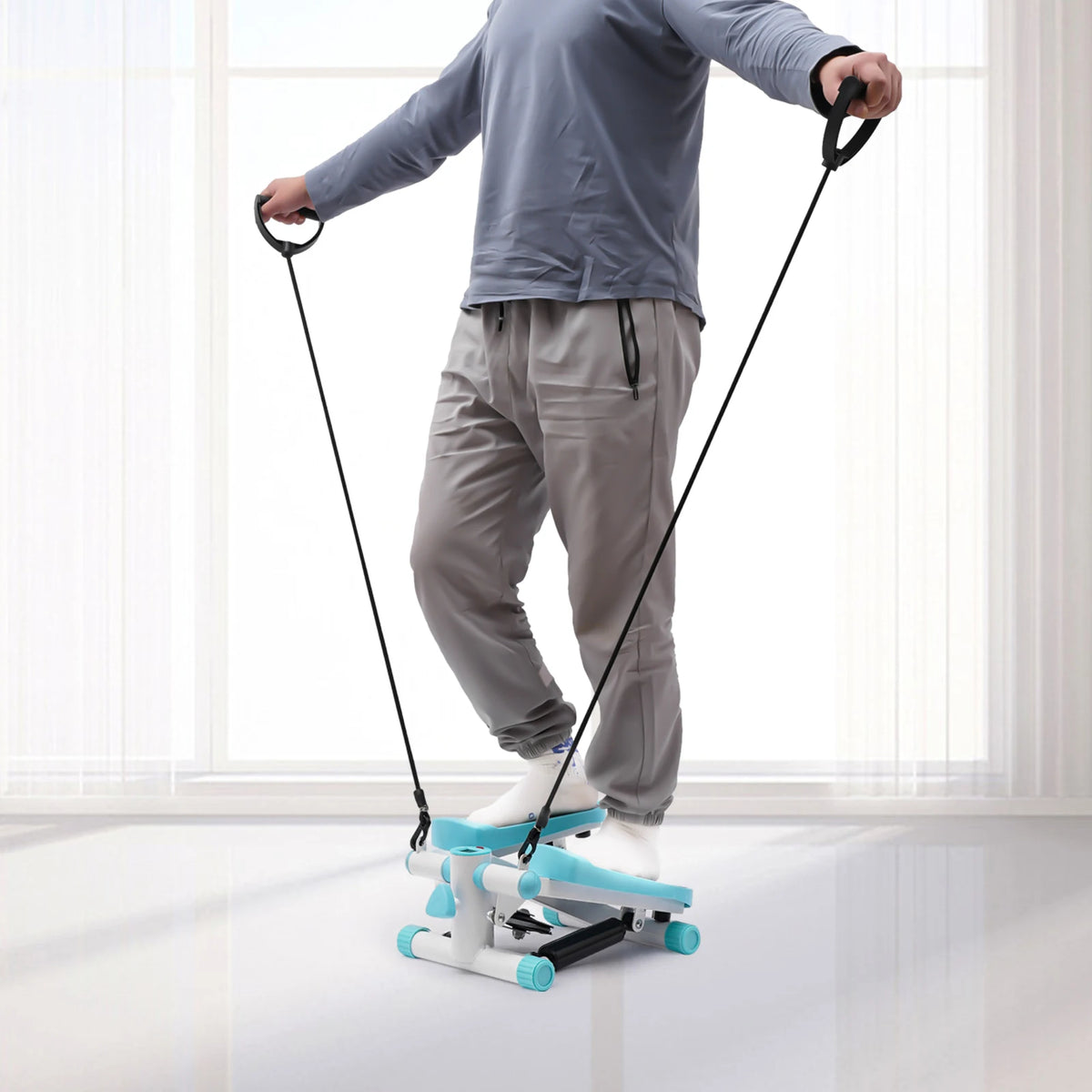 Portable Mini Stepper With LED Display For Home Office Workouts