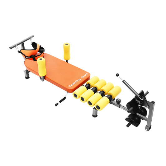 Adjustable Back Stretch Bench For Spinal Decompression And Pain Relief