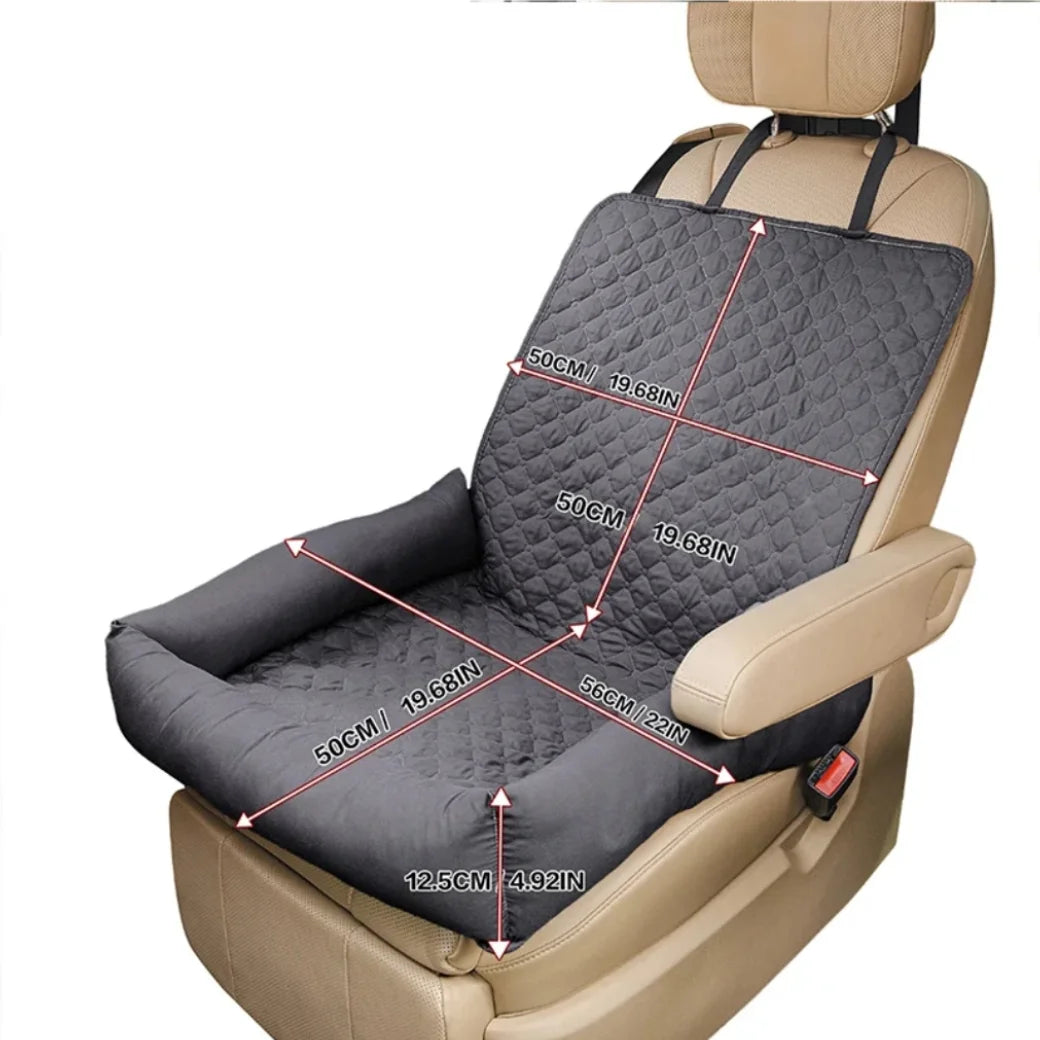 Waterproof Dog Car Seat Cover And Travel Bed For Pets
