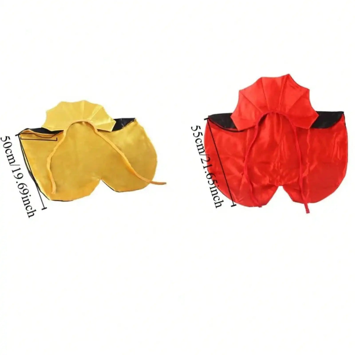 Halloween Stand Collar Pet Costume Cape for Dogs and Cats