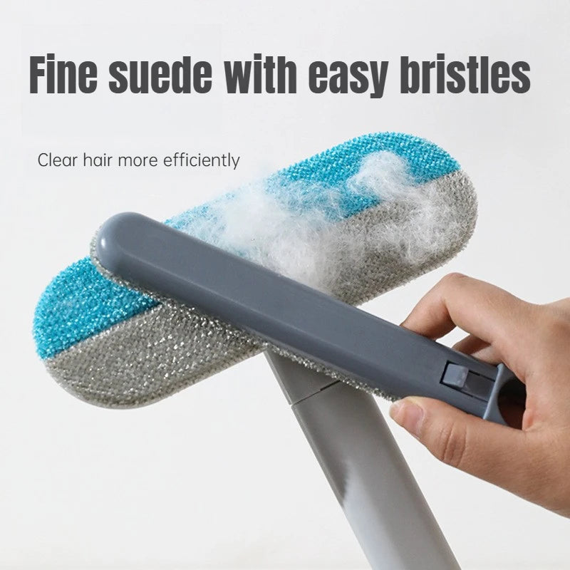 Long Handle Pet Hair Remover Brush for Static Cat Hair
