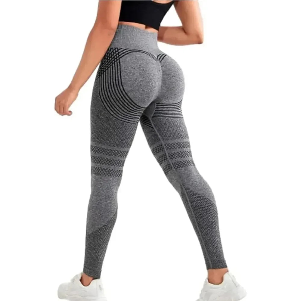 3D Anti Cellulite High Waist Tummy Butt Lift Yoga Leggings Stretch Gym Workout Fitness Pants All Season Women