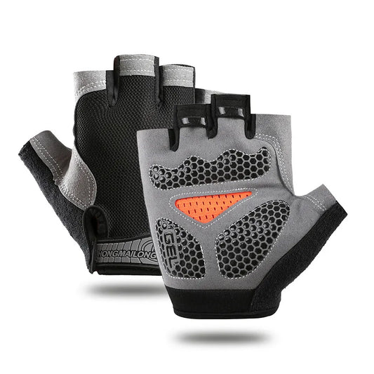 Breathable Anti Slip Half Finger Cycling Gloves For Men And Women