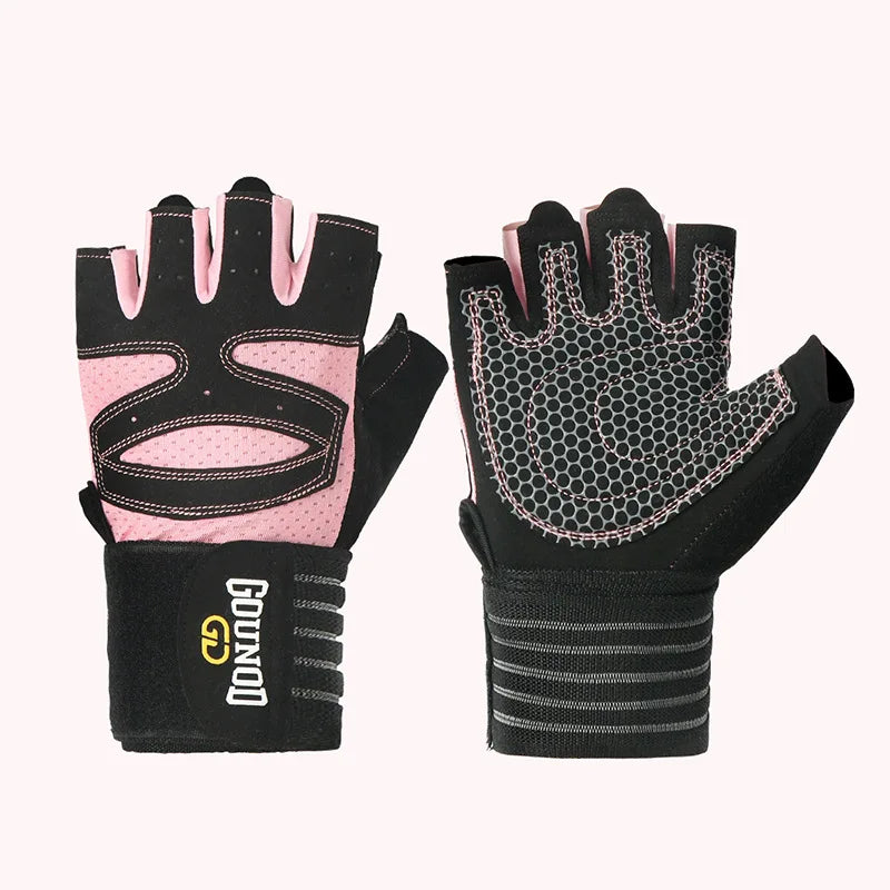 GOUNOD Weightlifting Gloves Wrist Support Breathable Anti Slip