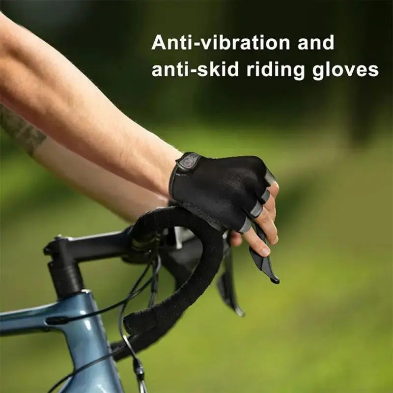 Breathable Anti Slip Half Finger Cycling Gloves For Men And Women