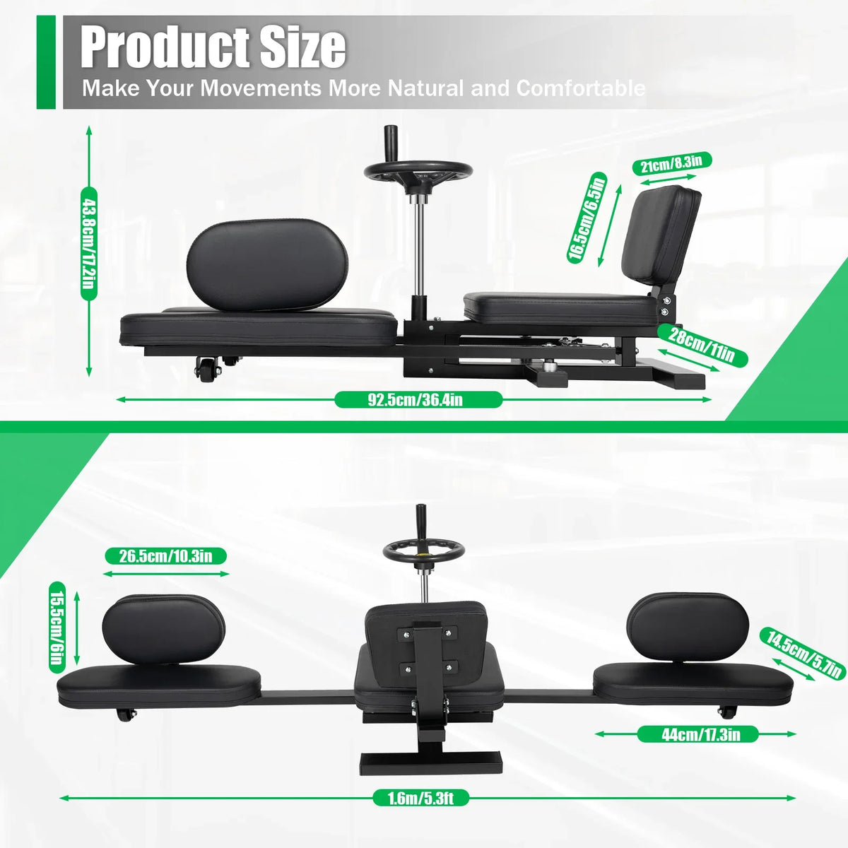 Leg Stretcher 3 Bar Spreader For Leg Stretching And Flexibility