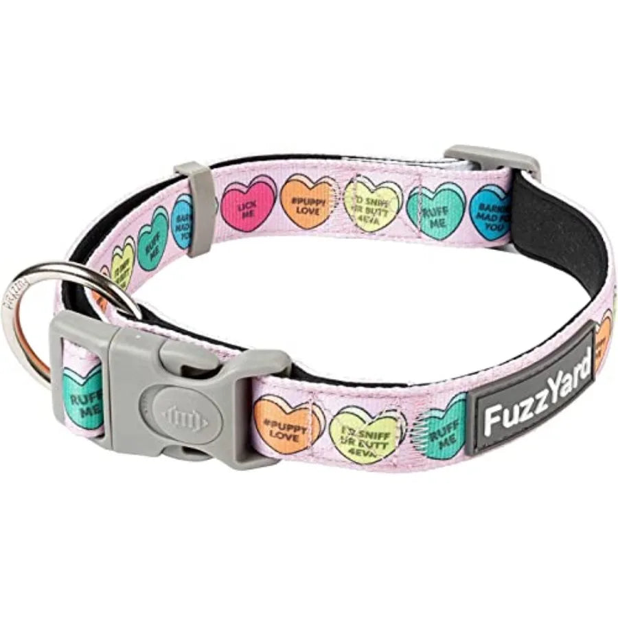 Dog Collar Size L Comfortable Neoprene Pet Collar for Everyday Walking and Training Ideal Fit for Dogs