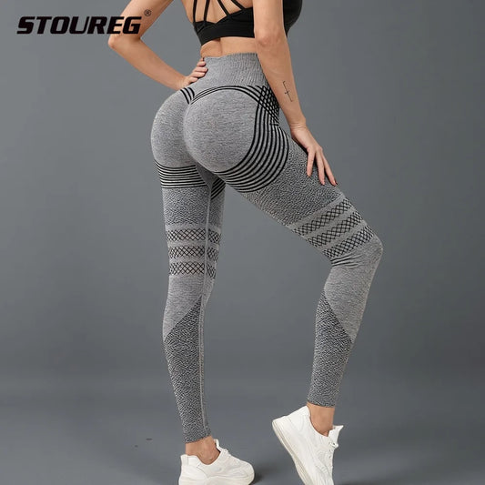Women's Cellulite 3D Leggings, High Waisted Butt Lifting Tummy Training Control, Anti Cellulite Legging for Gym Workout Yoga