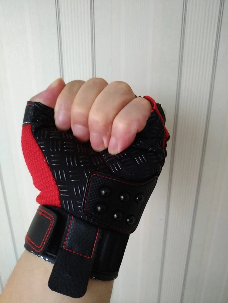 Tactical Cycling Gloves Steel Safety Outdoor Self Defense For Men