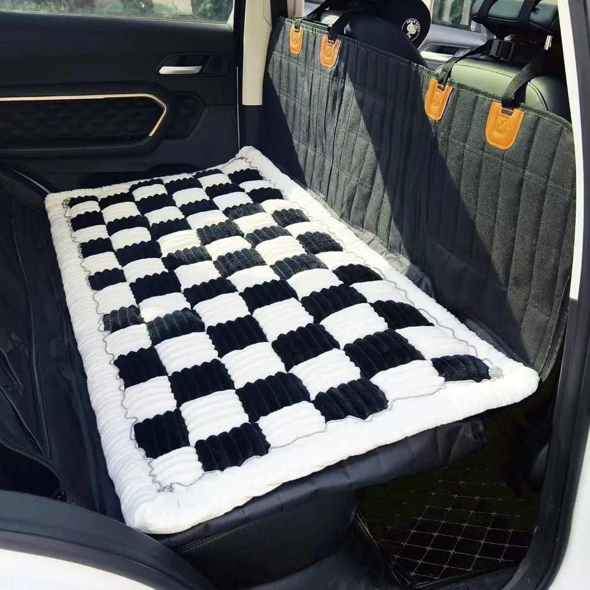 Plush Non-Slip Dog Car Seat Mat and Sofa Cushion Pad