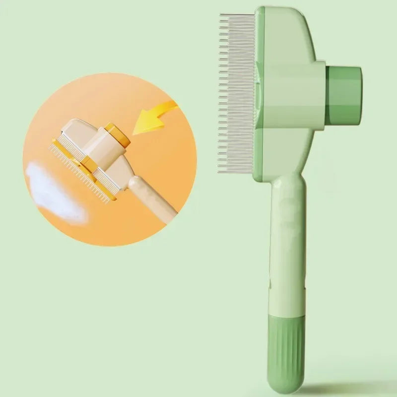 Self Cleaning Dog Comb And Pet Hair Remover Brush Grooming
