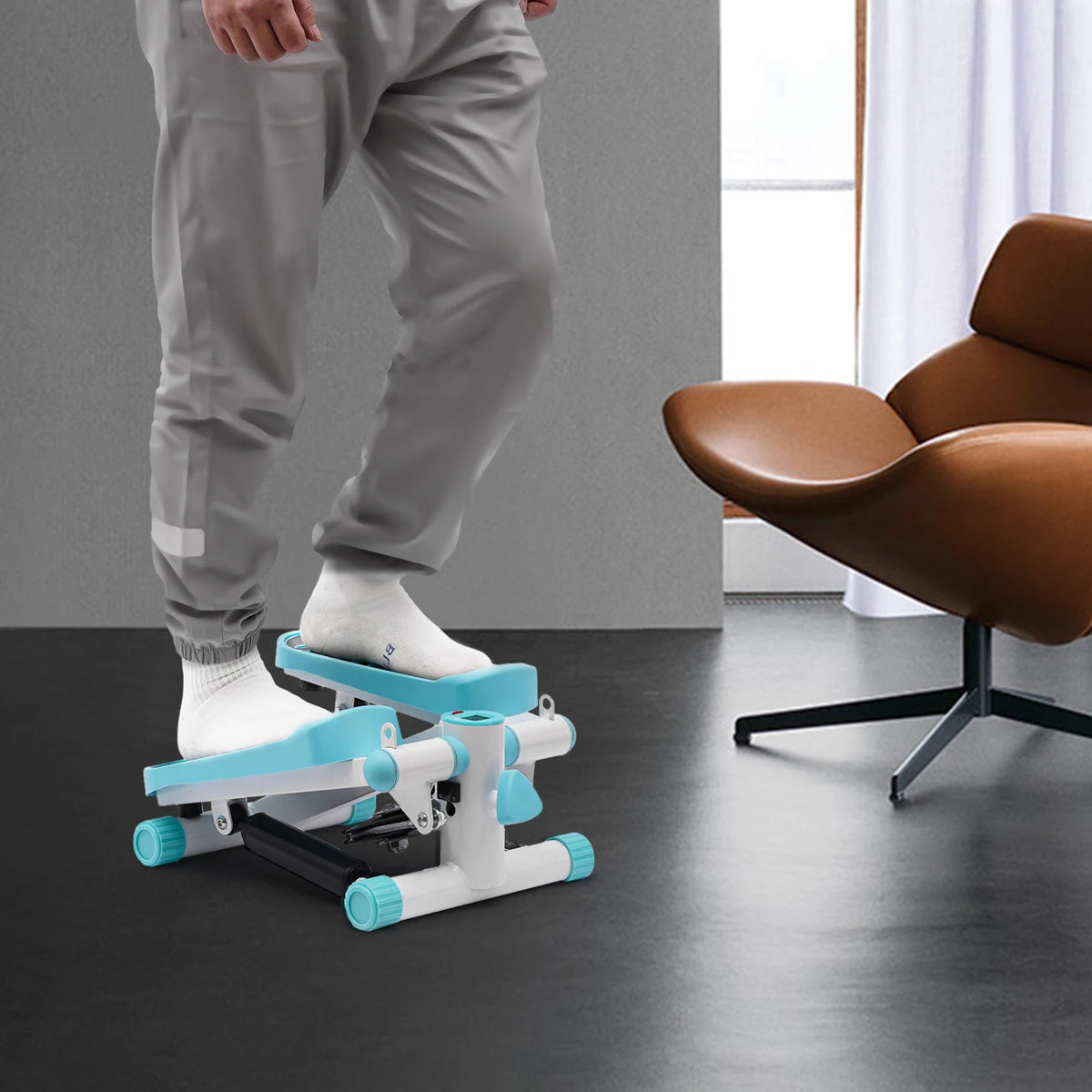 Portable Mini Stepper With LED Display For Home Office Workouts