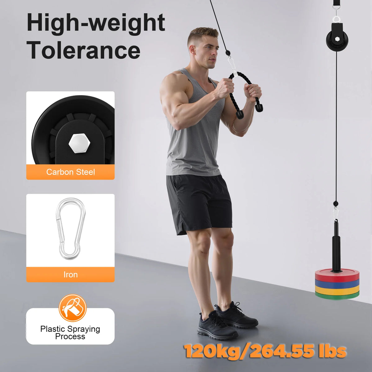 Pulley Gym Home Cable Workout System for Full Body Strength
