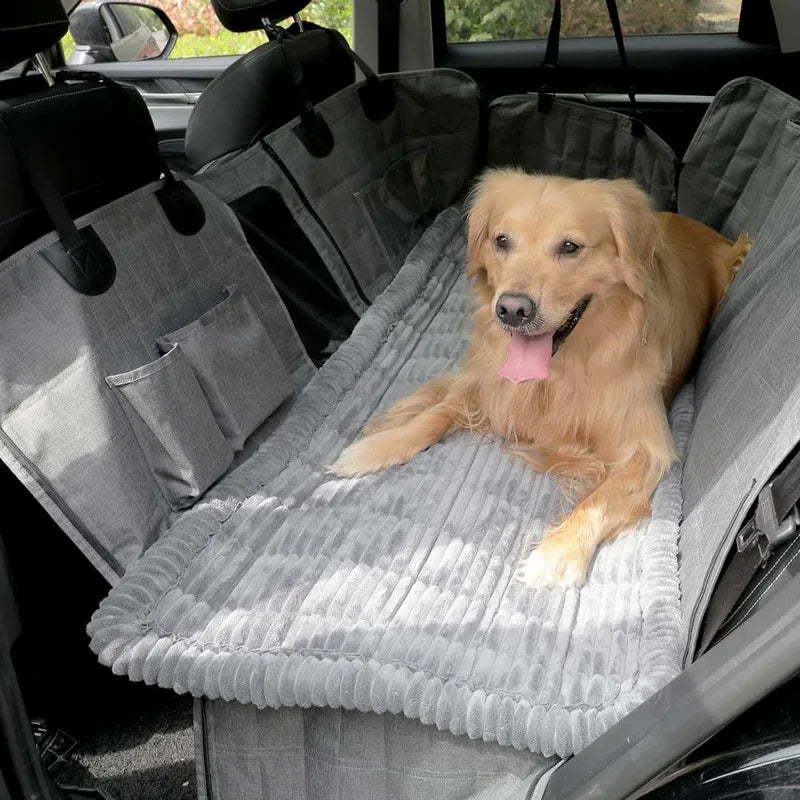 Plush Non-Slip Dog Car Seat Mat and Sofa Cushion Pad