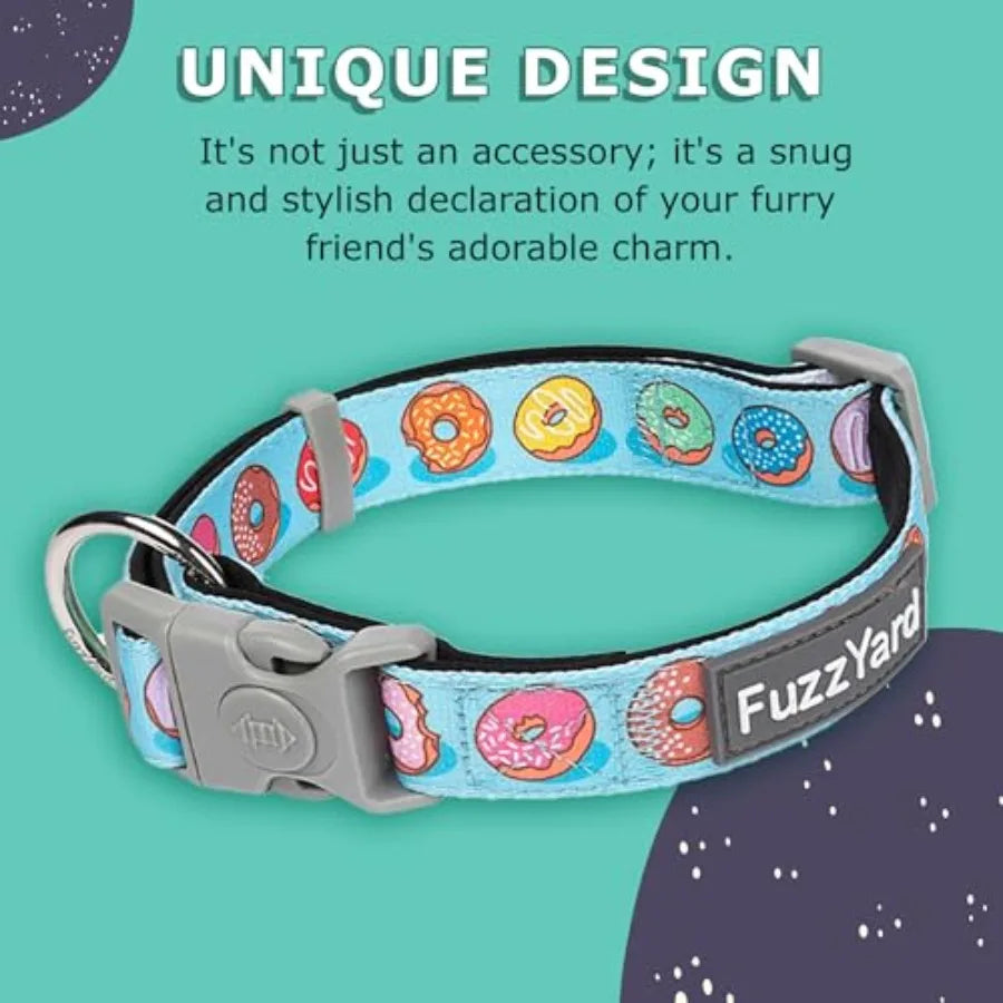 Dog Collar Size L Comfortable Neoprene Pet Collar for Everyday Walking and Training Ideal Fit for Dogs