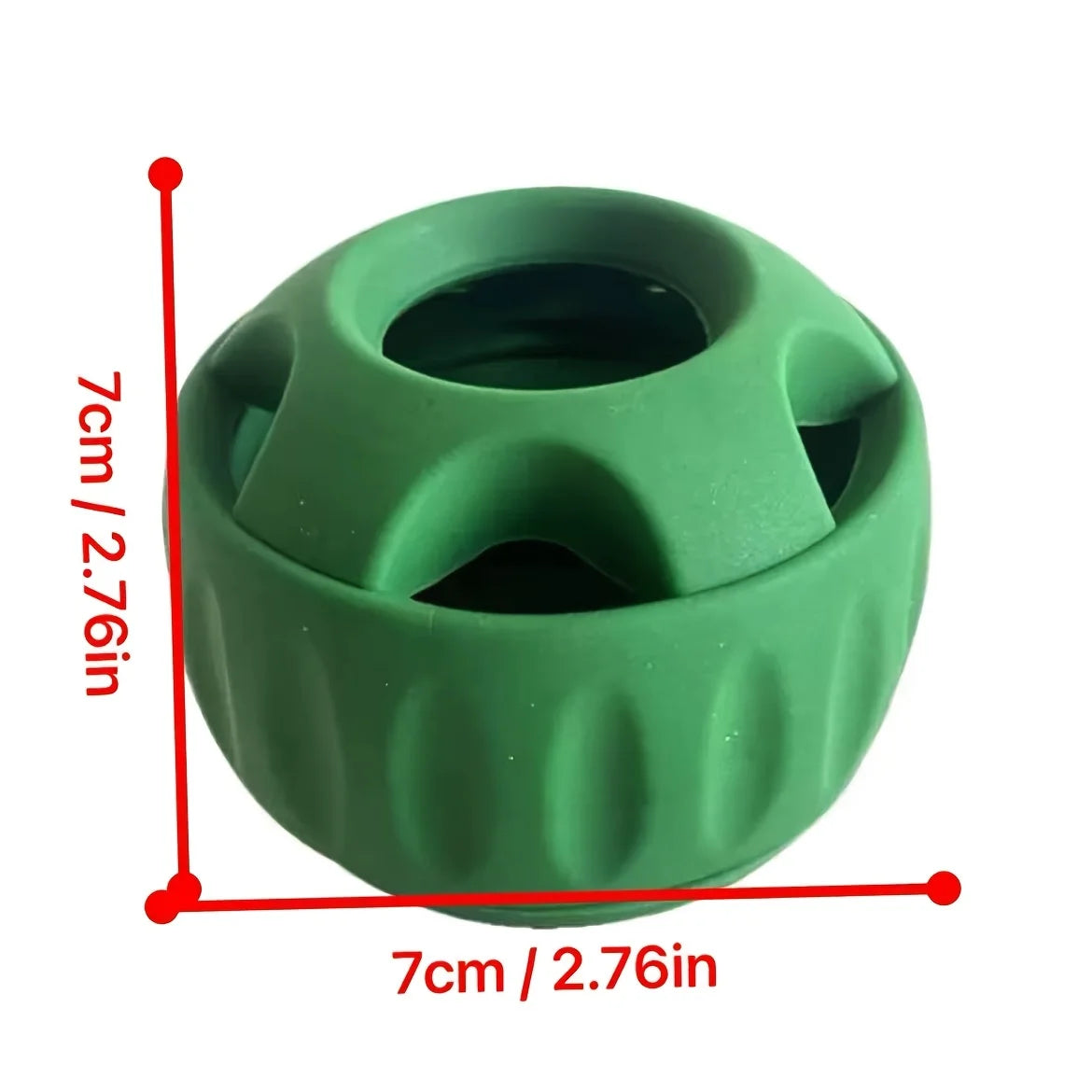 Silicone Tray Style Dog Snack Dispenser Toy With Teeth Ball
