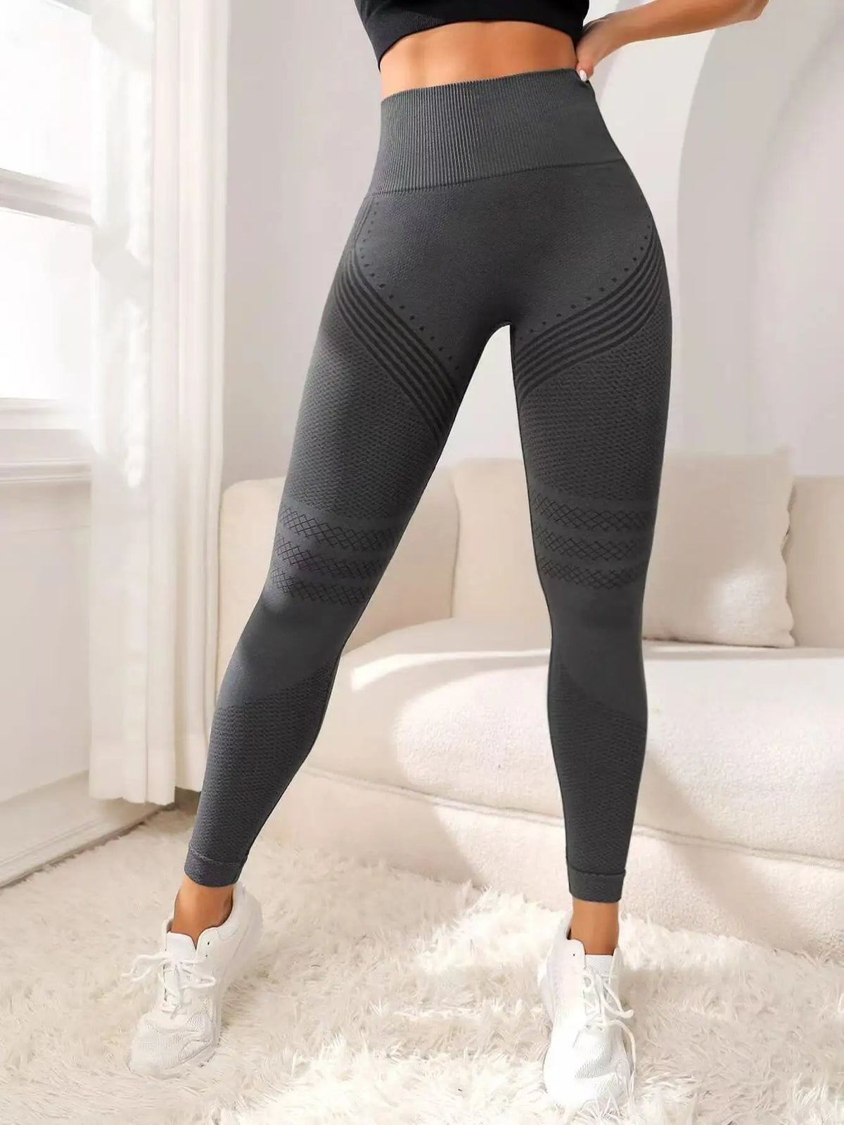 3D Anti Cellulite High Waist Tummy Butt Lift Yoga Leggings Stretch Gym Workout Fitness Pants All Season Women