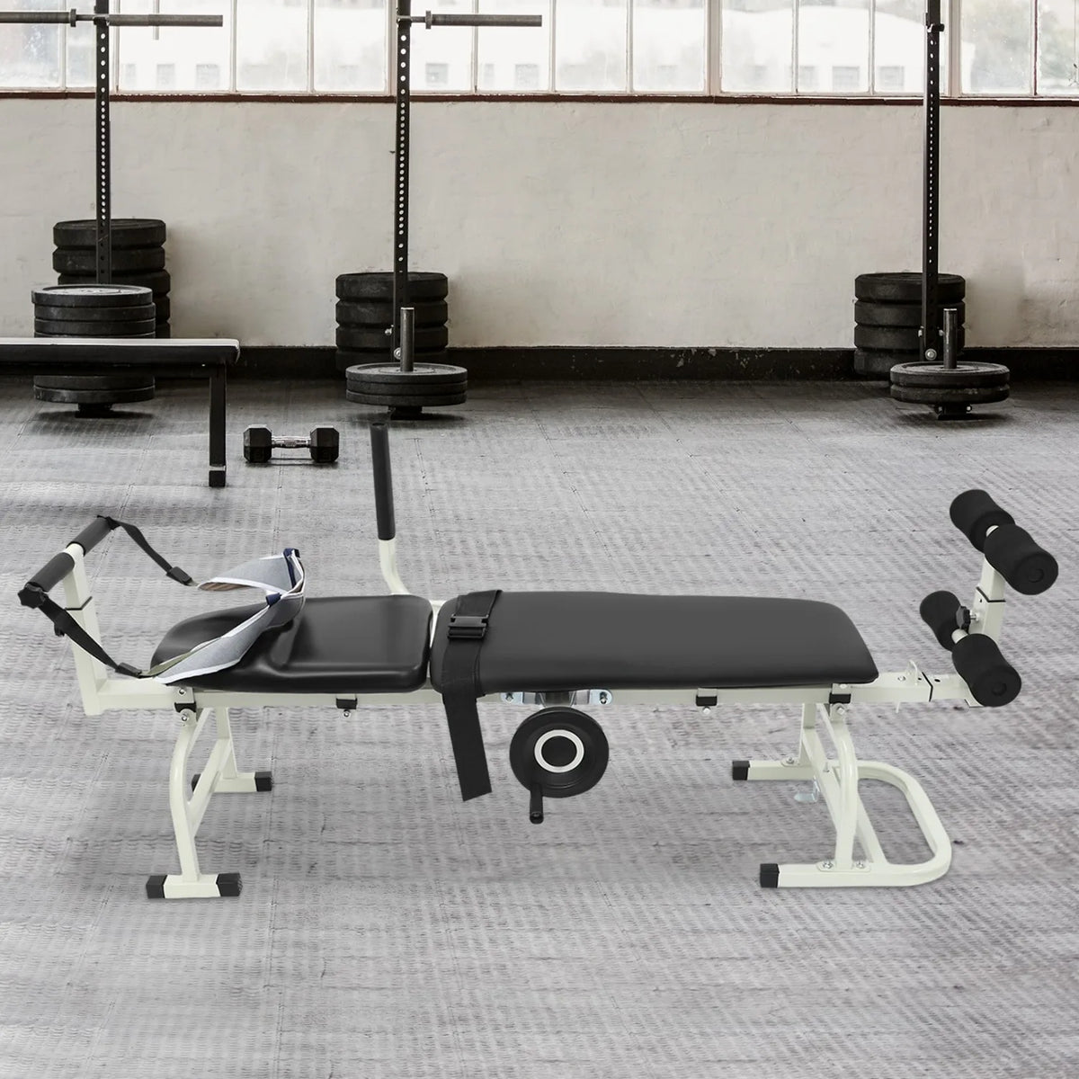 Back Stretch Bench Multifunctional Neck Stretcher And Lumbar Traction