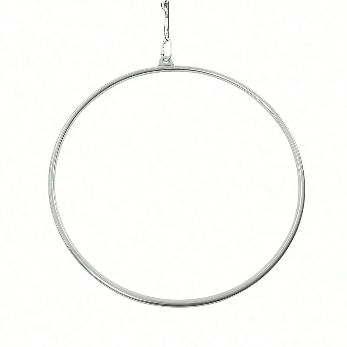 90cm Aerial Lyra Hoop Gymnastic Equipment Lifting Ring Yoga Ring Dance Stainless 350Kg