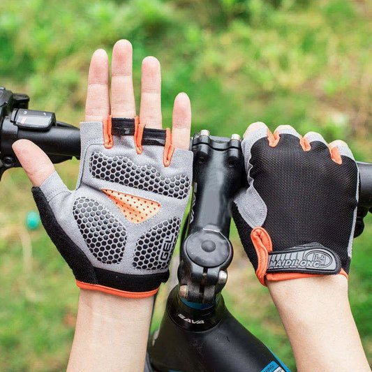 Cycling Gloves Half Finger Breathable Anti Slip Fitness Training