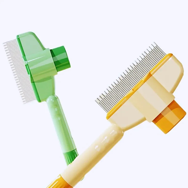 Self Cleaning Dog Comb And Pet Hair Remover Brush Grooming