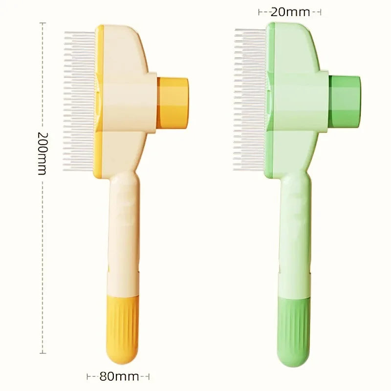 Self Cleaning Dog Comb And Pet Hair Remover Brush Grooming