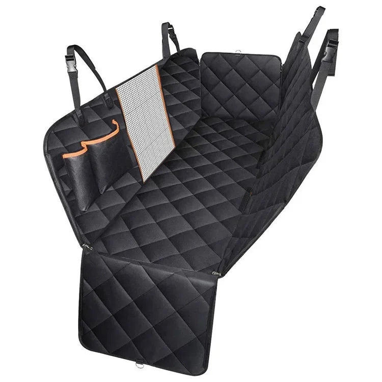 Waterproof Quilted Cotton Dog Car Seat Cover With Scratch Protection